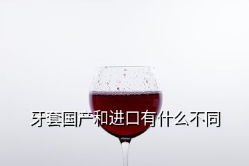 牙套国产和进口有什么不同