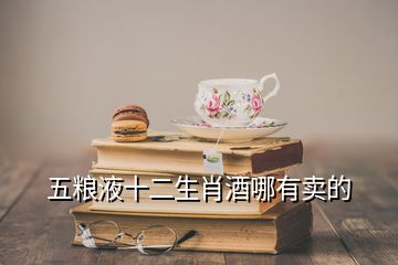 五粮液十二生肖酒哪有卖的