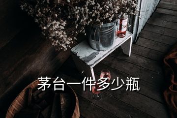 茅台一件多少瓶