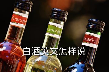 白酒英文怎样说