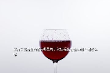 茅台镇酱香型白酒有哪些牌子永佳福酱香型53度白酒怎么样