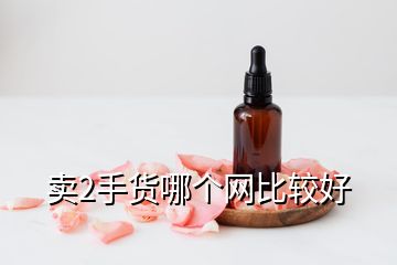 卖2手货哪个网比较好