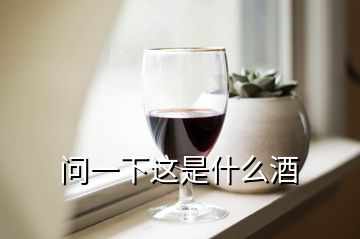 问一下这是什么酒