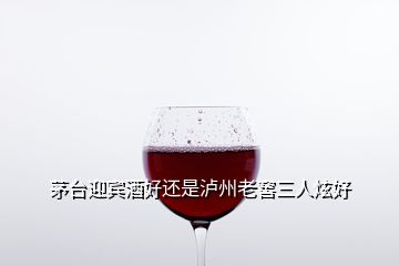 茅台迎宾酒好还是泸州老窖三人炫好