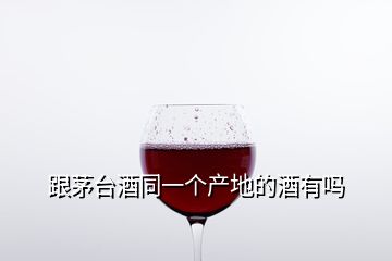 跟茅台酒同一个产地的酒有吗