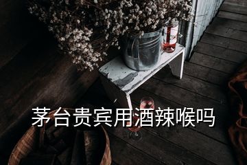 茅台贵宾用酒辣喉吗