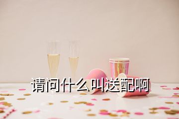 请问什么叫送配啊