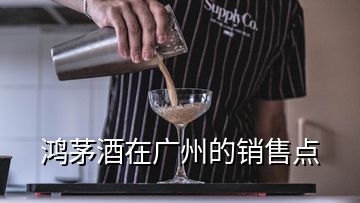 鸿茅酒在广州的销售点