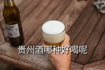 贵州酒哪种好喝呢