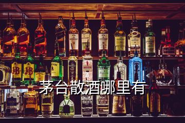 茅台散酒哪里有