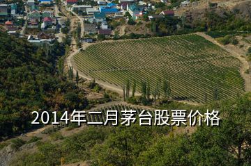 2014年二月茅台股票价格