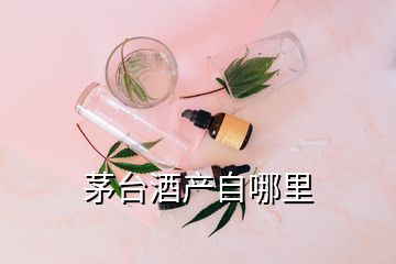 茅台酒产自哪里