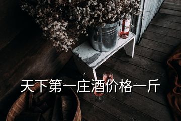 天下第一庄酒价格一斤