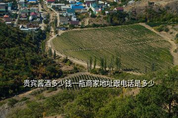 贵宾酱酒多少钱一瓶商家地址跟电话是多少