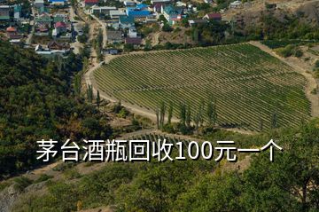 茅台酒瓶回收100元一个