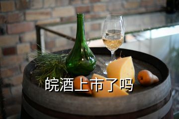 皖酒上市了吗