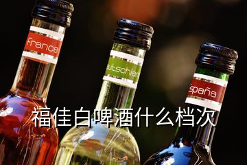 福佳白啤酒什么档次