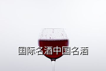 国际名酒中国名酒