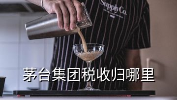 茅台集团税收归哪里