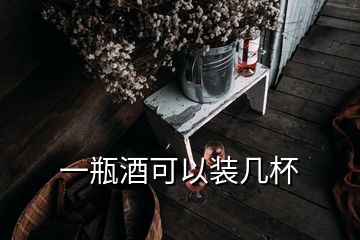 一瓶酒可以装几杯