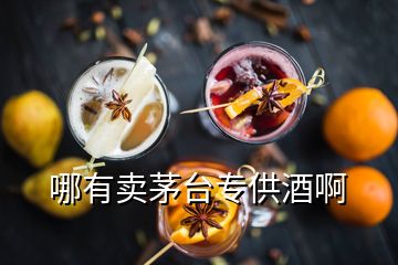 哪有卖茅台专供酒啊