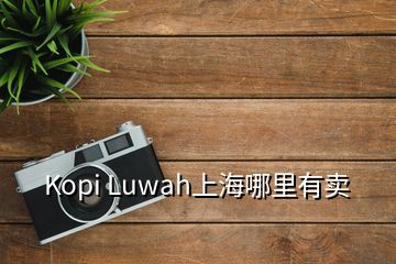 Kopi Luwah上海哪里有卖