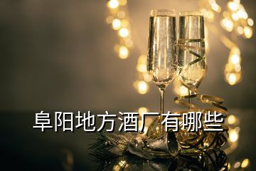 阜阳地方酒厂有哪些