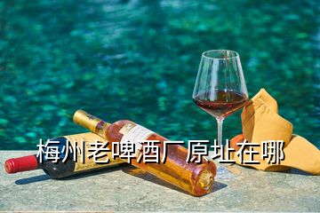 梅州老啤酒厂原址在哪