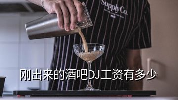 刚出来的酒吧DJ工资有多少