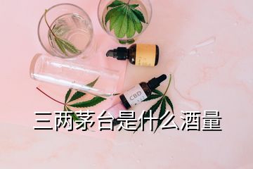 三两茅台是什么酒量