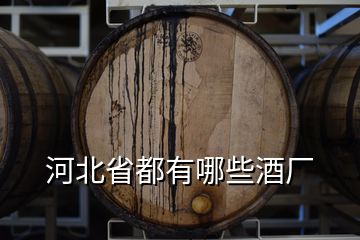 河北省都有哪些酒厂