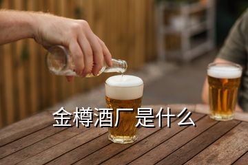 金樽酒厂是什么