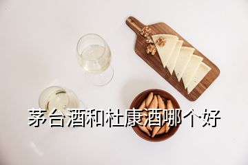 茅台酒和杜康酒哪个好