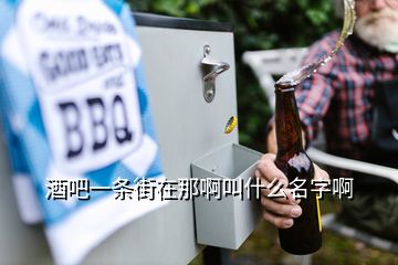 酒吧一条街在那啊叫什么名字啊