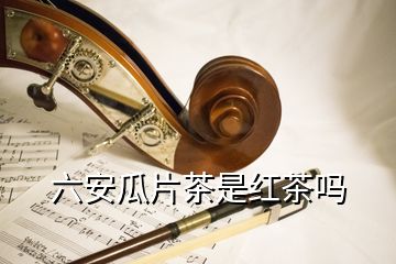 六安瓜片茶是红茶吗