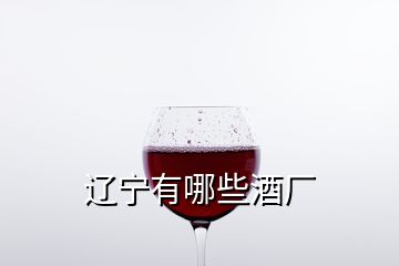 辽宁有哪些酒厂