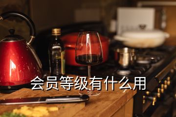 会员等级有什么用