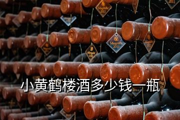 小黄鹤楼酒多少钱一瓶