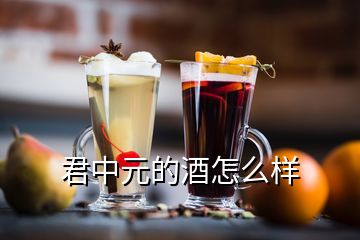 君中元的酒怎么样