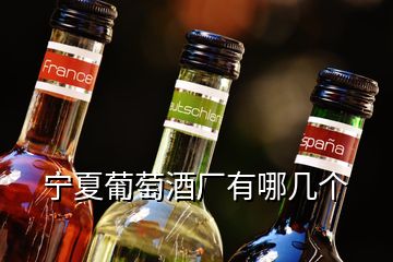 宁夏葡萄酒厂有哪几个