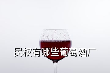 民权有哪些葡萄酒厂