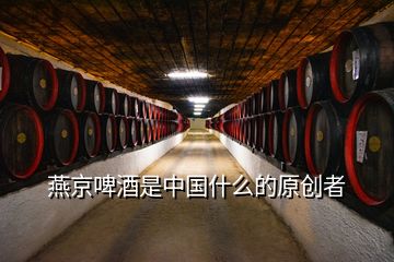 燕京啤酒是中国什么的原创者