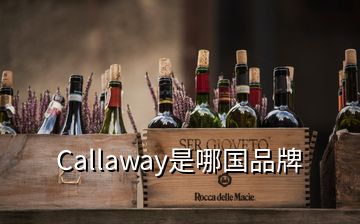 Callaway是哪国品牌