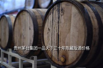 贵州茅台集团一品天下三十年陈藏版酒价格