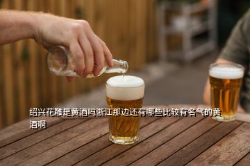 绍兴花雕是黄酒吗浙江那边还有哪些比较有名气的黄酒啊