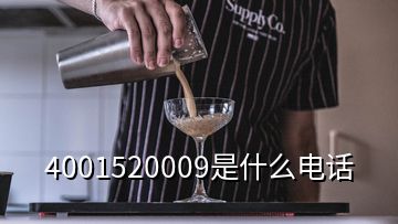 4001520009是什么电话