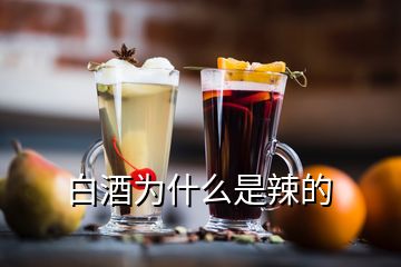 白酒为什么是辣的