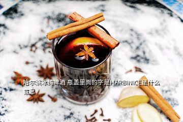 哈尔滨冰纯啤酒 瓶盖里面的字是HARBINICE是什么意思