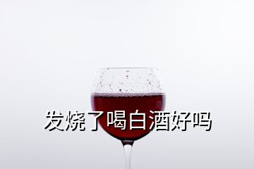 发烧了喝白酒好吗