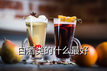 白酒类的什么最好